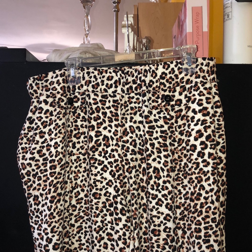 Cheetah lose fit pants